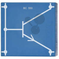 Steckelement Transistor BC 550