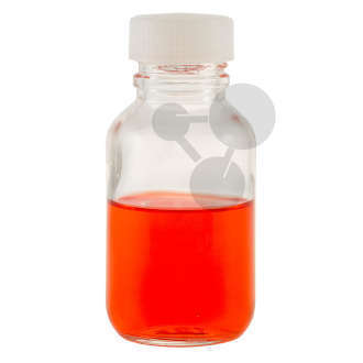 Schraubdeckelflasche 125 ml Enghals Laborglas