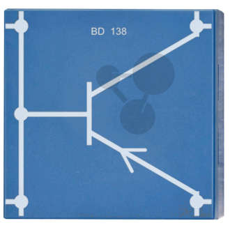 Steckelement PNP Transistor BD 138
